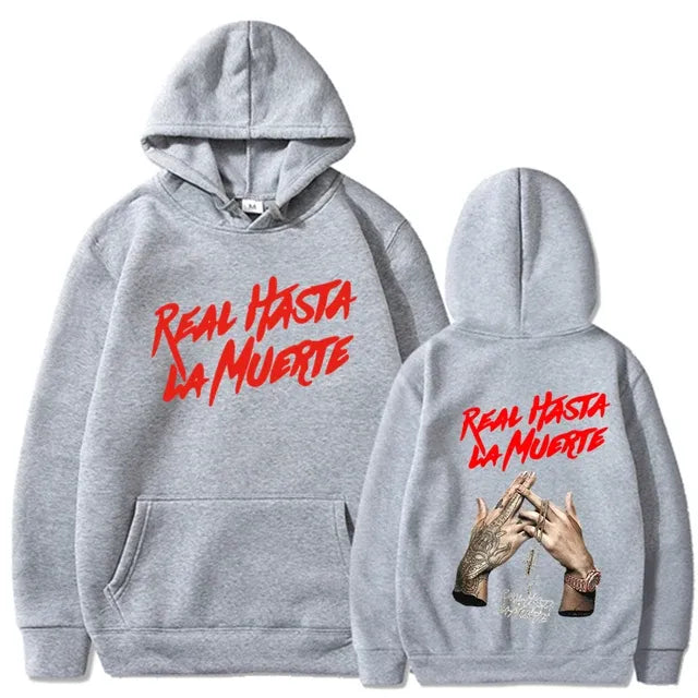Autumn Fleece Men's Hoodies with Anuel AA Print