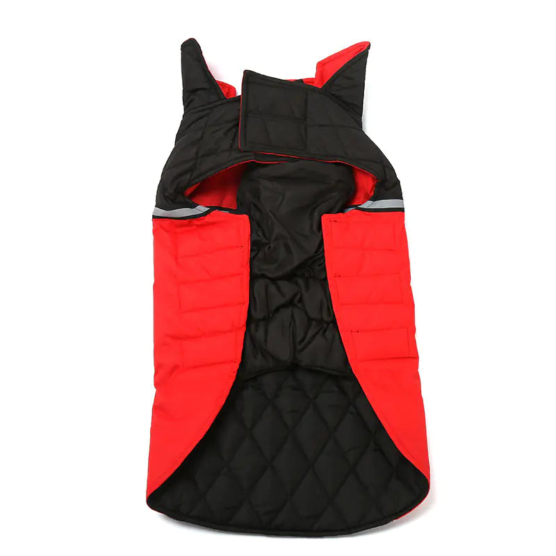 Reversible Waterproof Reflective Winter Dog Jacket